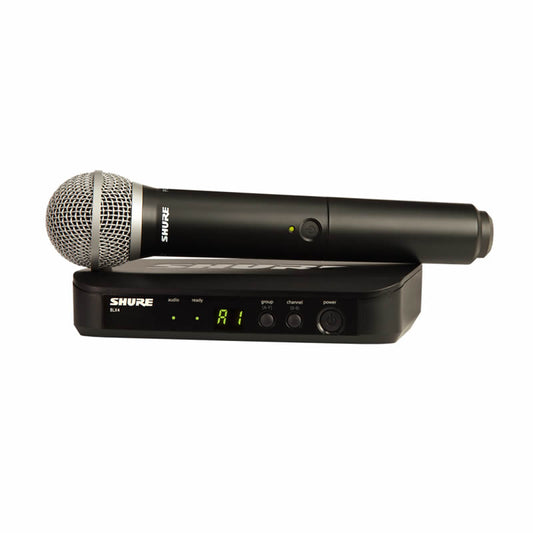 SHURE BLX24/PG58-J11 Sistema inalámbrico con micrófono de mano para voz