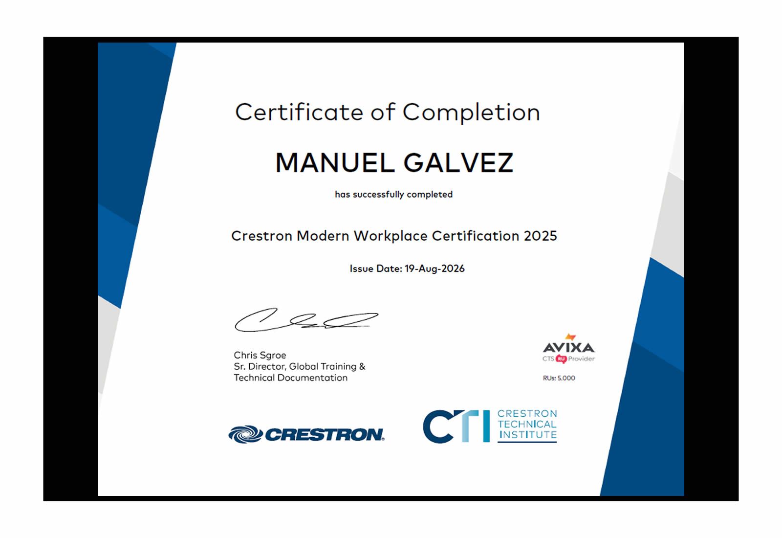 Crestron CTI-P101 Foundations of Crestron Programming